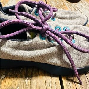 Allbirds Gray and Purple Shoes